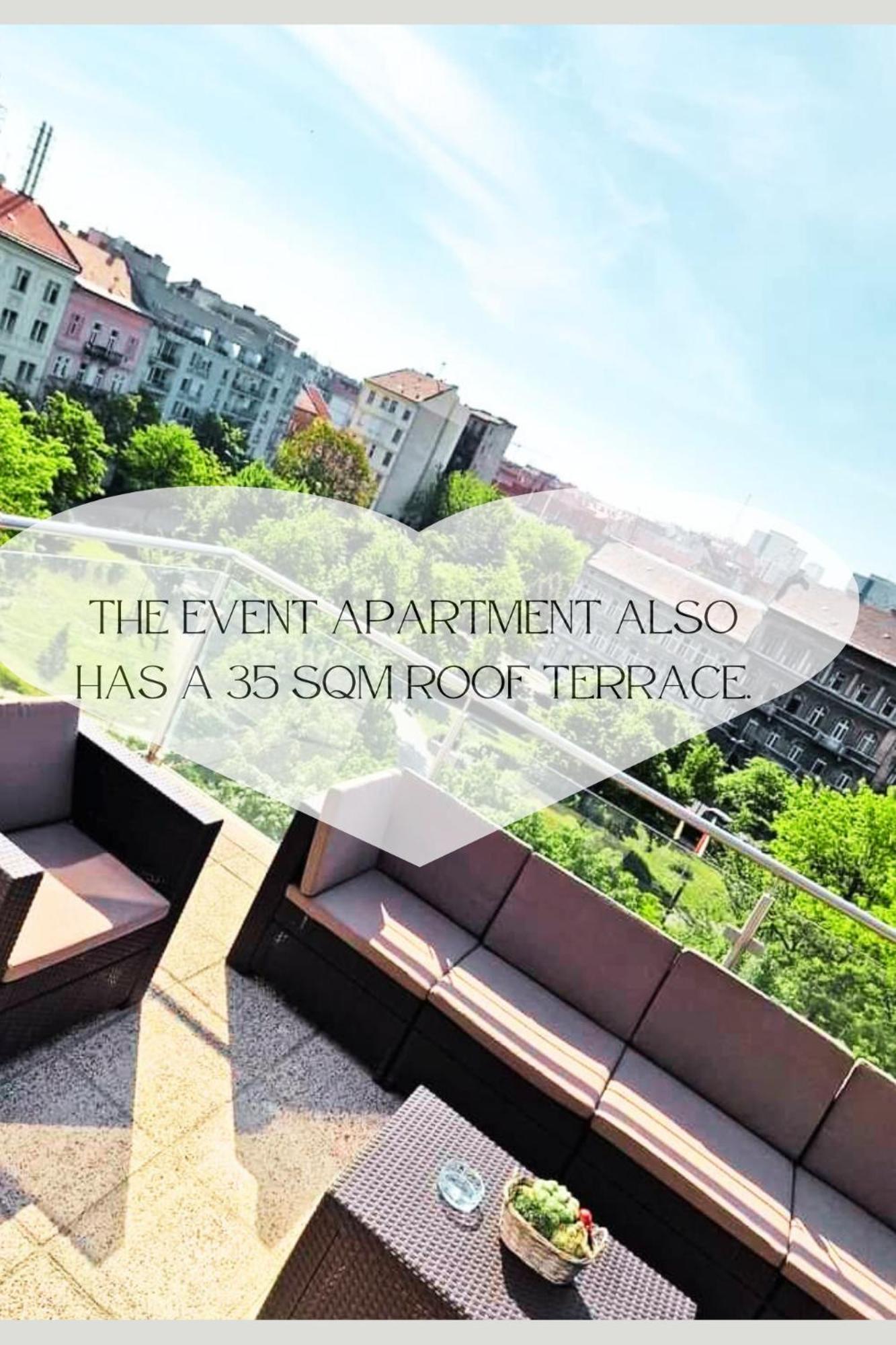 Matyas Corner Apartments Panorama Apartment I Budapest Eksteriør billede
